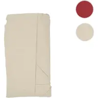 Mendler Sonnenschirmbezug HWC-A96, 8 Streben rund Ø3,5m 220g/m² Polyester, Ersatz-Bezug z.B. für Ampelschirm HWC-A96 creme