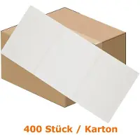 ABENA GmbH Einmal-Handtuch, Airlaid, Weiß