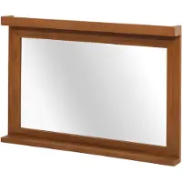 Mendler Teak-Wandspiegel HWC-M87, Bad-/Flurspiegel, Holzrahmen, hochwertiges B-Grade-Teak (Kernholz, 20-30 Jahre), 70x100cm