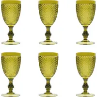 Excelsa Set Von 6 Gläser Diamond Plastik 39 Cl Grün
