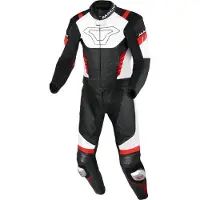 Macna Varshall perforierte 2-Teiler Motorrad Lederkombi