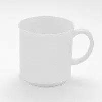 Friesland Jeverland Weiß Becher mit Henkel,stapelbar 0,25 L Jeverland Weiß 5909105911