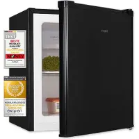 Exquisit Mini Gefrierschrank GB05-040E schwarz | Kompakt | Nutzinhalt: 33 L | Temperaturregelung