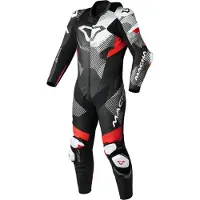 Macna Ignite perforierte 1-Teiler Motorrad Lederkombi