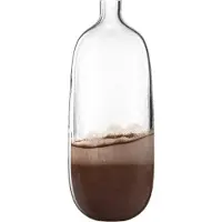 Leonardo Vase Casolare Braun / Transparent