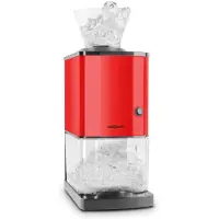 OneConcept Icebreaker Ice Crusher 12kg/h 3,5Liter Eisbehälter Rot