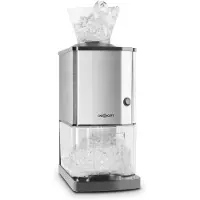 OneConcept Icebreaker Ice Crusher 12kg/h 3,5Liter Eisbehälter Silber