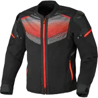 Macna Orcano 2.0 Motorrad Textiljacke, schwarz/rot, 3XL