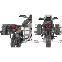 Givi Moto Guzzi Stelvio 2024 One-fit Monokey Plo8208mk Montage Seitenkoffer