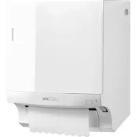 CWS Hygiene Deutschland GmbH & Co. KG CWS ParadiseLine Rollenpapierhandtuchspender Paperroll inklusive Panel Weiß | 1 Stück