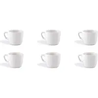 Excelsa set von 6 espressotassen Eclipse porzellan 7 cl weiß