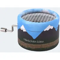 Voggenreiter Spieluhr 1288 „Hänschen klein“, hochwertige Spieluhr mit Qualitäts-Spielwerk und Handku