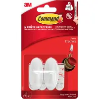 Command 17082FGN, Indoor, Universalhaken, Wei?, Klebestreifen, Glas, Gestrichene Wand, Fliesen & Metall, Rechteck