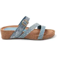 Lazamani Flip Flops 75.005 Damen Denim-Schuhgröße 42