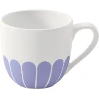 Villeroy & Boch Espressotasse FLEUR bleu BHT 6.10x5.70x8.40 cm weiß