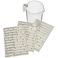 Diversey Sticker Set für Messbecher, Ersatzsticker Set für Messbecher | Packung (1 Stück)