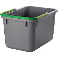 Numatic Eimer, grau mit farbcodiertem Henkel 17 Liter (grün)