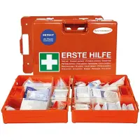 Gramm medical healthcare GmbH Erste Hilfe Betriebs Verbandkoffer, Multi detect, DIN 13157, für Food u.Lebensmittelindustrie 418.035.00410