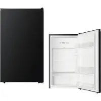 PKM KS93EB Kühlschrank schwarz mit Kaltlagerfach
