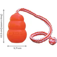 Kong Aqua mit Wurftau - M