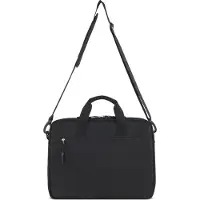 Bugatti Aktentasche "Herren, Damen BLANC DELIGHT", Damen, Gr. B/H/T: 39cm x 28cm x 9cm onesize, schwarz, Kunstfaser, leicht glänzend, unifarben, Taschen Aktentasche