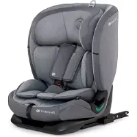 Kinderkraft ONETO3 i-Size Kindersitz 76-150 cm - ISOFIX & TOP TETHER - 3-lagige Kopfstütze - RECLINING-Funktion - ab 15 Monate bis 12 Jahre - Grau