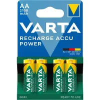 Varta 56706.101.404 Batterie - Nickel-Metallhydrid (NiMH) - 4 - für Mehrzweck - Aufladbarer Akku - AA - 1.2 V DC - 2100 mAh Shelf Life