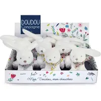 Doudou et Compagnie Display Hasen 12cm (MQ6)