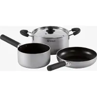 Outwell - Feast Ceramic Set - Black & Grey - M