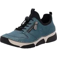 Rieker Slip-On Sneaker Schlupfschuh, Halbschuh, Freizeitsneaker, Gummizug, Schnellverschluss