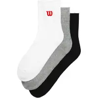 Wilson Quarter Top Socken 3 Einheiten