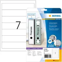 Herma Ordneretiketten w. 192X38 10 Blatt DIN A4 70 Stück