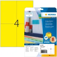 Herma Farbige Etiketten A4 ablösbar
