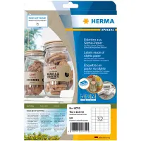 Herma Graspapier Etiketten A4