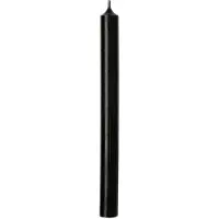 IHR Stabkerzen Schwarz, 250/22 mm, , Brenndauer 12h, 25 St.