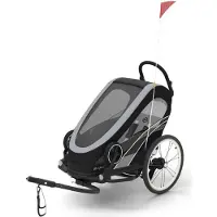 Cybex Zeno Bike black one Box Fahrradanhänger