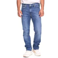 Levi's 511 Herren Jeans-Hose im 5-Pocket-Style Baumwoll-Hose Slim-Fit Stretch Denim-Hose 45115536 Blau