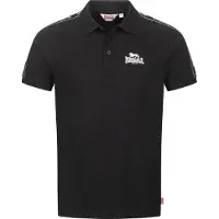 Lonsdale Setter Kurzarm-poloshirt Schwarz L Mann Schwarz L