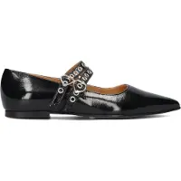 Toral Damen Ballerinas Coeur - Zwart - Größe 37