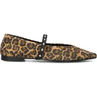 Stefano lauran Damen Ballerinas X1417 - Bruin - Größe 41