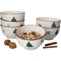 MamboCat 6er Set Schüssel Schneeflocke 14cm - 23105761