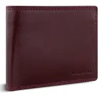 Bugatti Leder Geldbörse Savona Wallet With Flap 8CC Bordeaux weinrot