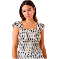 Garcia damen Top, XS, Weiss