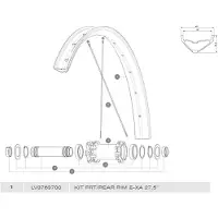 Mavic E-xa Felge