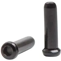 Capgo OL Endkappe Innenzug Alu Schwarz - 500 Stück Aluminium.