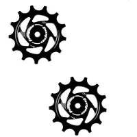 Hope Shimano Mtb 12s Fahrrad-schaltröllchensatz 2 Einheiten