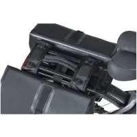 Basil Urban Dry Mik Fahrradtaschen 50l Schwarz Schwarz One Size