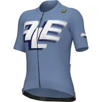 ALÉ Kurzarm Fahrradtrikot - SAUVAGE PR-E - Blau/Weiß S