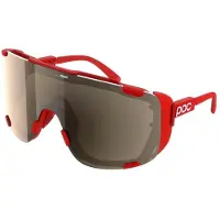 POC Sonnenbrille Devour Ultra Unisex Prismane Red/Clarity Trail/Partly Sunny Silver