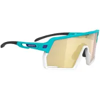 Rudy project Kelion Bahrain Victorius 2025 Sonnenbrille Durchsichtig Multilaser Gold/CAT3 Durchsichtig Multilaser Gold/CAT3